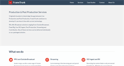 Desktop Screenshot of frametrunk.com