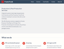Tablet Screenshot of frametrunk.com